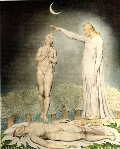 William Blake, The Creation of Eve