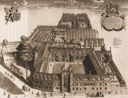 Christ's College, Cambridge: a 17th century Puritan stronghold, where Milton spent his university years.