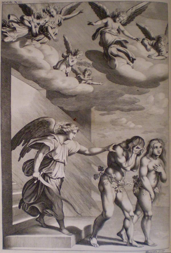 Michael expels Adam and Eve from Paradise