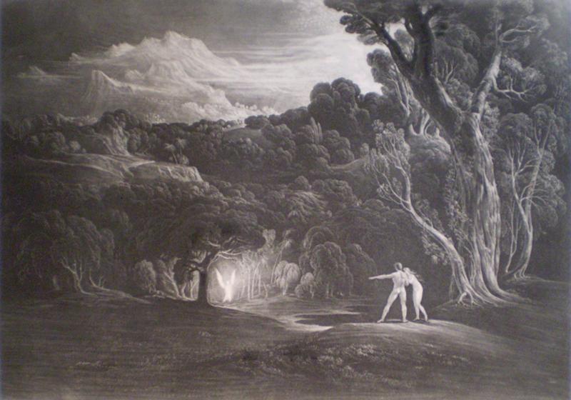 The Approach of the Angel Raphael