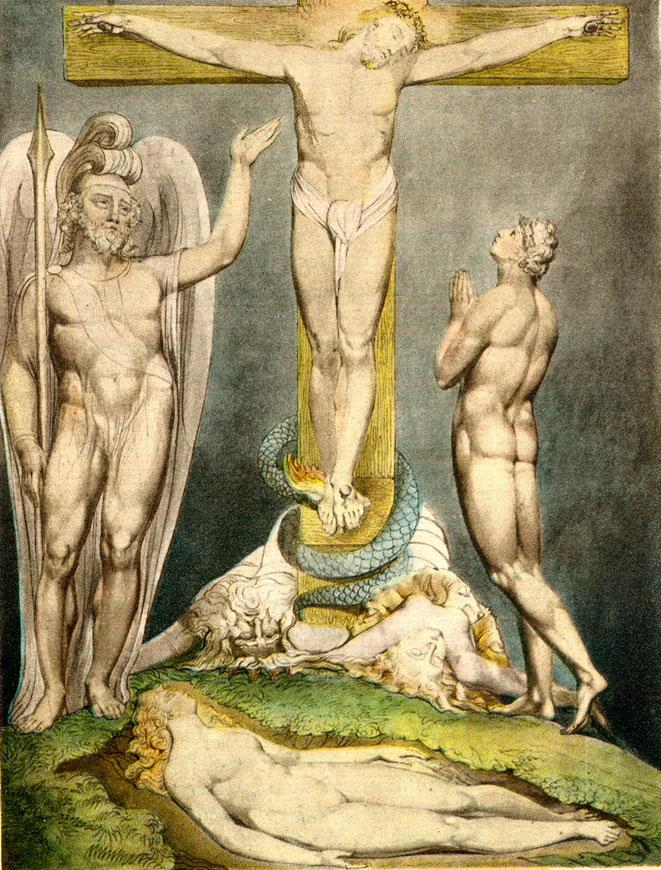 Michael Foretelling the Crucifixion to Adam