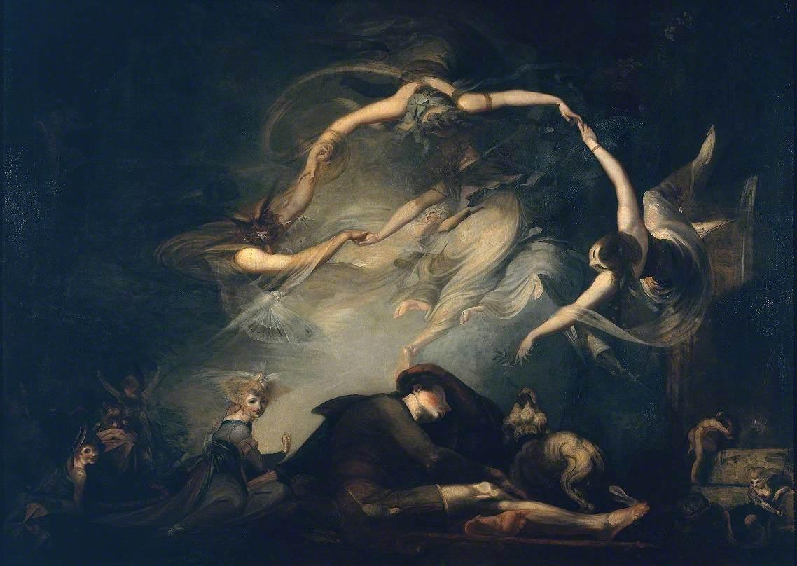 Henry Fuseli, 'The Shepherd’s Dream, from "Paradise Lost"' (1793)