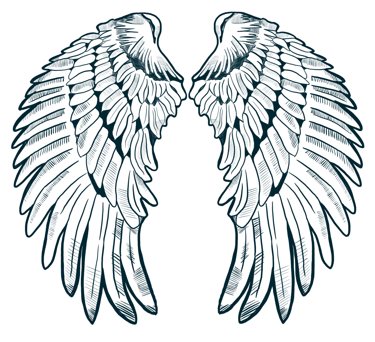 Angel wings Katie Burge