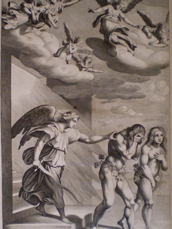 Michael expels Adam and Eve from Paradise
