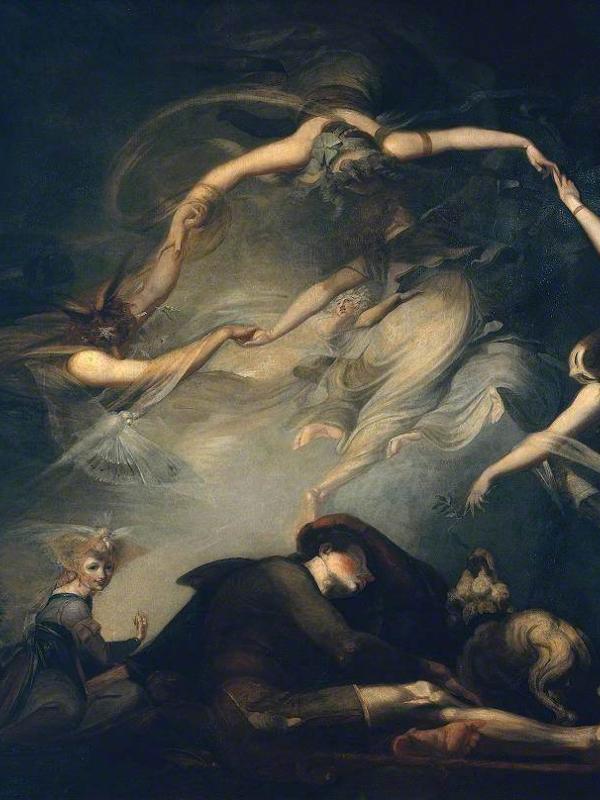 Henry Fuseli, 'The Shepherd’s Dream, from "Paradise Lost"' (1793)