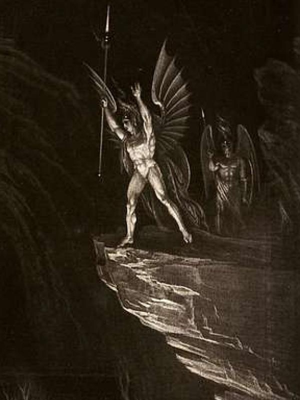 Satan arousing the fallen angels