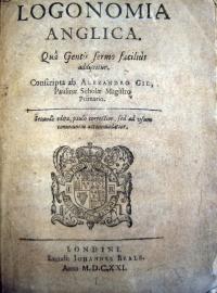 Logonomia Anglica