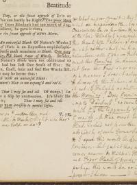 Bentley's edition of Paradise Lost annotated by Cowper